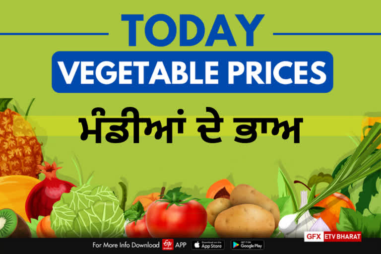 vegetables Prices: ਸਬਜੀਆਂ ਦੇ ਵਧੇ ਰੇਟ, ਜਾਣੋ ਆਪਣੇ ਸ਼ਹਿਰ ਦਾ ਭਾਅ