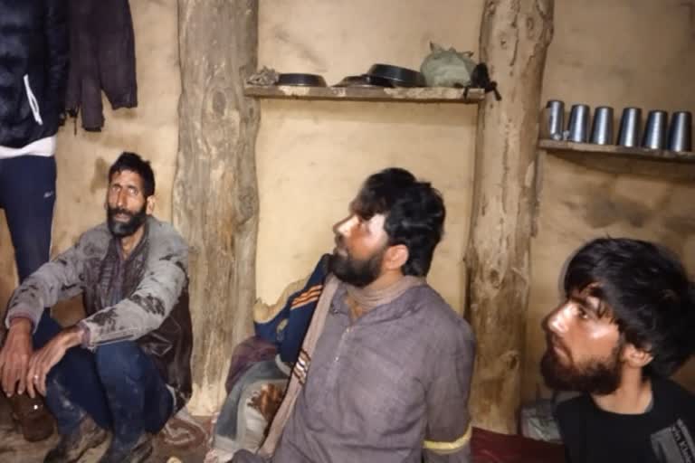 Police claims that the locals of reasi district have apprehended two militants with weapons