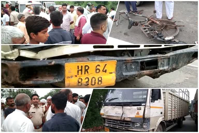 Road Accident in Bhiwani