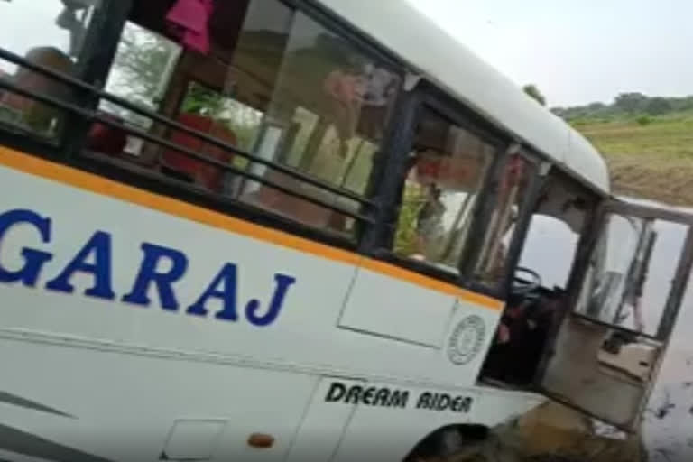 20 passengers injured 3 critical after bus overturns in Odisha Khordha