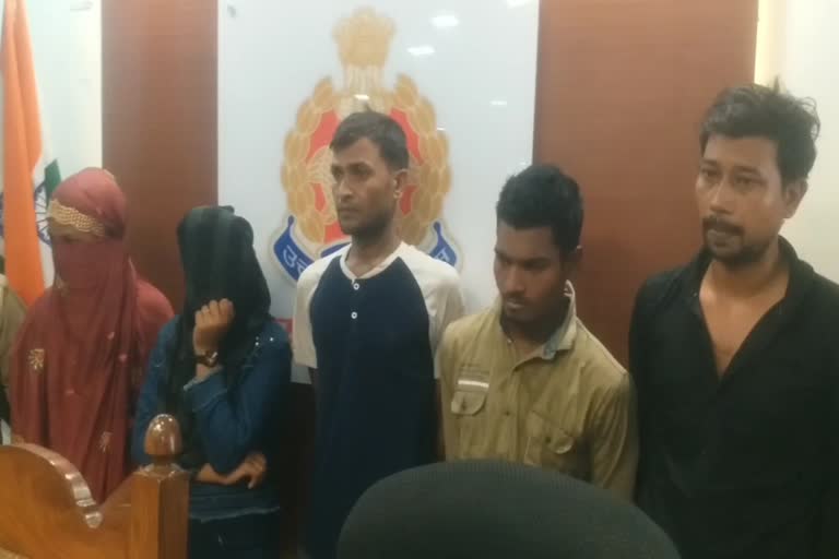 5 Accused Arrested with Charas in Moradabad