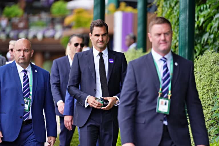 tennis news  100 years of Center Court  Centre Court celebration  Roger Federer returns to Wimbledon  रोजर फेडरर  सेंटर कोर्ट के 100 साल पूरे  आठ बार के चैंपियन