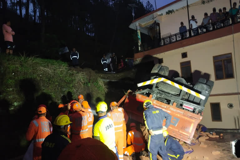 Almora truck accident