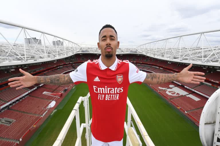 Arsenal signs forward Gabriel Jesus from Manchester City  Gabriel Jesus  Arsenal  Manchester City  Arsenal manager Mikel Arteta