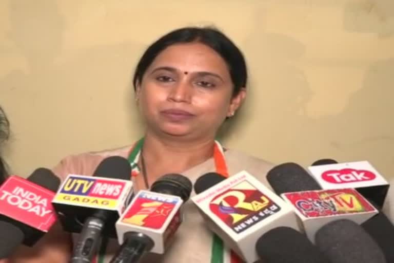 MLA Lakshmi Hebbalkar spoke in Gadaga