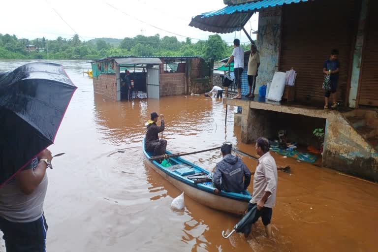 Heavy rain in Ratnagiri district