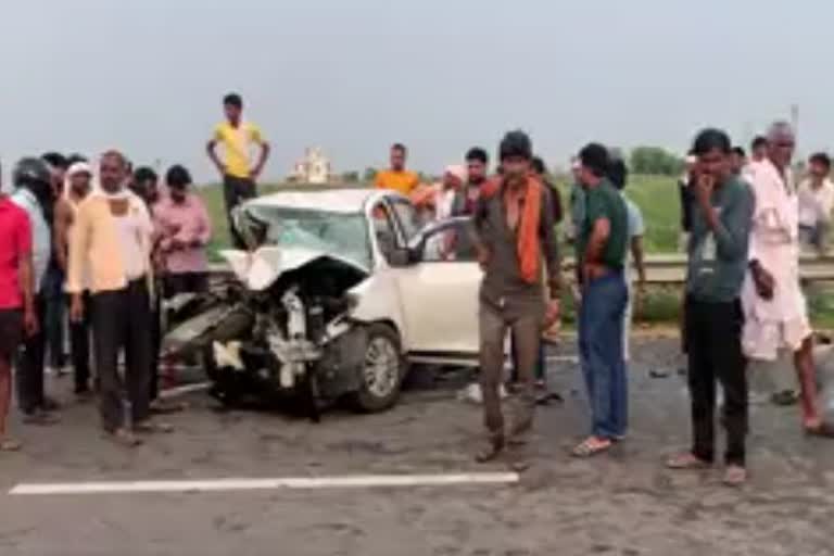 head on collision in Rajasthan