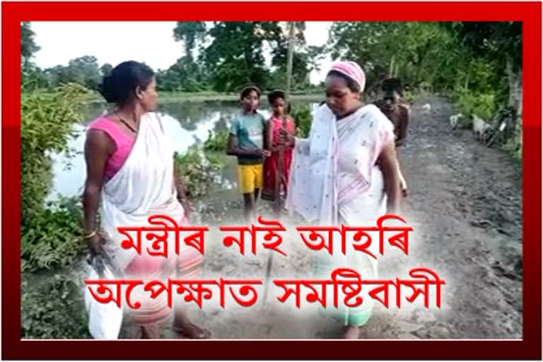Bimal Bora's constituency is suffering from floods