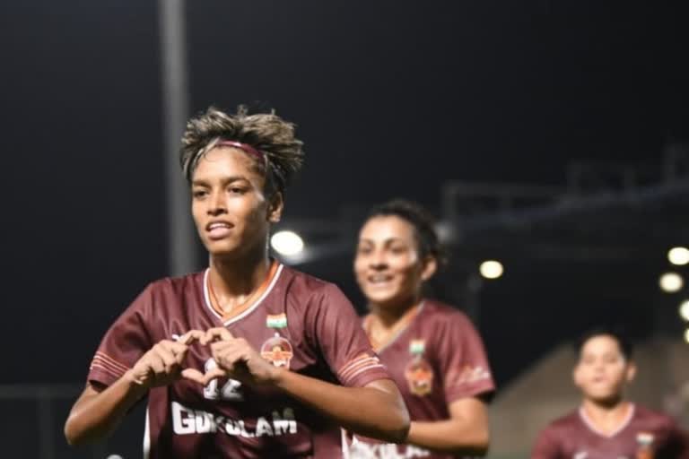 Footballer Manisha Kalyan joins Cypriot champions Apollon Ladies  Manisha Kalyan  former Gokulam Kerala FC player Manisha Kalyan  Gokulam Kerala FC  Manisha Kalyan to play UEFA Women s Champions League  Apollon Ladies  മനീഷ കല്യാണ്‍  മനീഷ കല്യാണ്‍ അപ്പോളോണ്‍ ലേഡീസ് എഫ്‌സിയുമായി കരാര്‍ ഒപ്പുവെച്ചു  അപ്പോളോണ്‍ ലേഡീസ് എഫ്‌സി  ഡാങ്‌മെയ് ഗ്രേസ്  Dangmei Grace