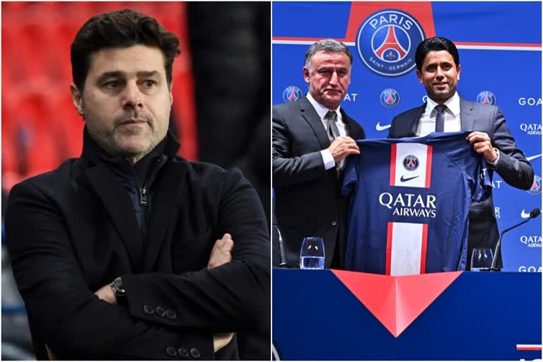 PSG Sack Mauricio Pochettino  PSG  PSG Appoint Christophe Galtier As New Coach  Christophe Galtier  മൗറീഷ്യോ പൊച്ചെറ്റീനോ  ക്രിസ്റ്റഫ് ഗാൾട്ടിയര്‍  ക്രിസ്റ്റഫ് ഗാൾട്ടിയര്‍ പിഎസ്‌ജിയുടെ പുതിയ പരിശീലകന്‍  പിഎസ്‌ജി  മൗറീഷ്യോ പൊച്ചെറ്റീനോയെ പിഎസ്‌ജി പുറത്താക്കി  ലയണല്‍ മെസി  കിലിയന്‍ എംബാപ്പെ