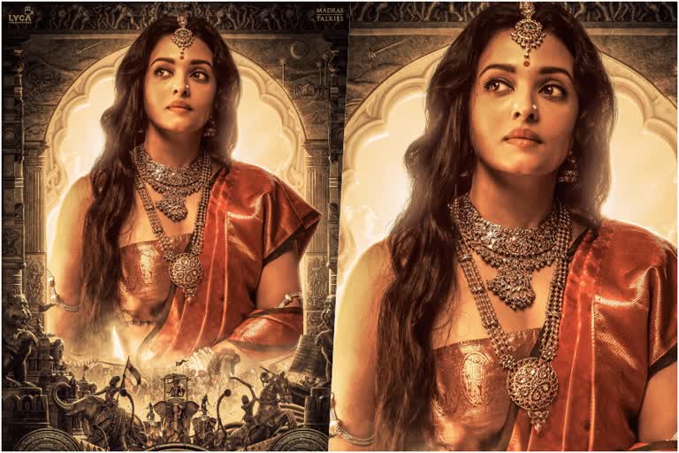 Aishwarya Rai as Queen Nandini  Aishwarya Rai in Ponniyin Selvan  പഴുവൂര്‍ രാജ്ഞി ആയി ഐശ്വര്യ  പ്രതികാരത്തിന് മനോഹരമായ ഒരു മുഖമുണ്ട്  Aishwarya Rai as double role in Ponniyin Selvan  Chiyaan Vikram as Aditya Karikalan  Ponniyin Selvan release  Ponniyin Selvan big budget movie  Ponniyin Selvan novel based movie