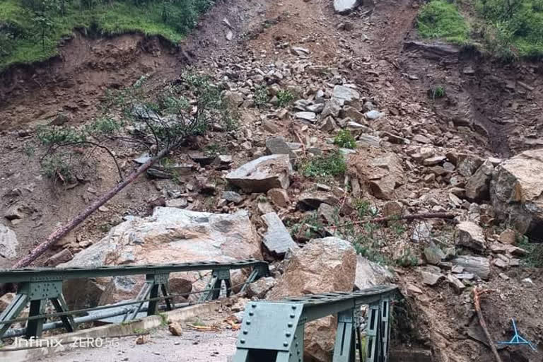 landslide in Rudraprayag