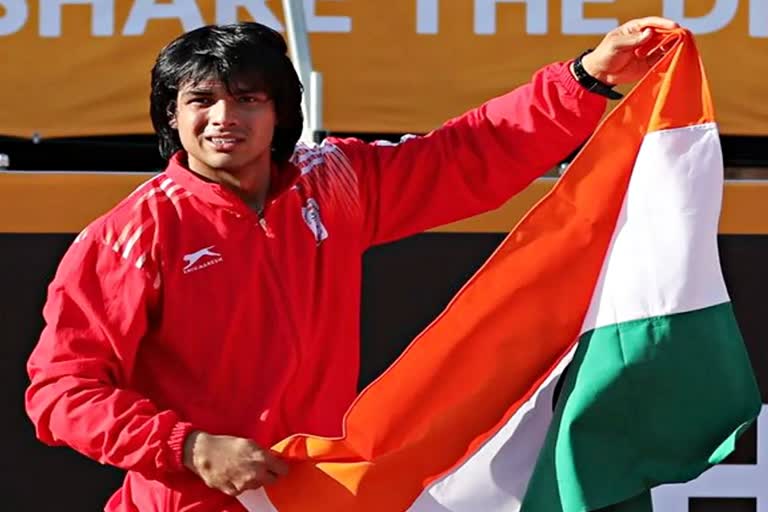 Commonwealth Games 2022  Commonwealth Games Opening Ceremony  Neeraj Chopra  India's Flag Bearer  CWG 2022  राष्ट्रमंडल खेल 2022  राष्ट्रमंडल खेल उद्घाटन समारोह  भारत के ध्वजवाहक  नीरज चोपड़ा