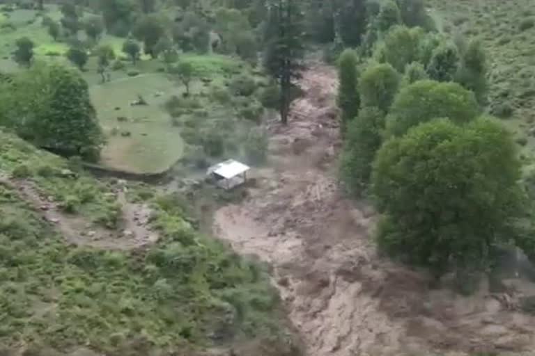 Cloud brust in Kishtwar