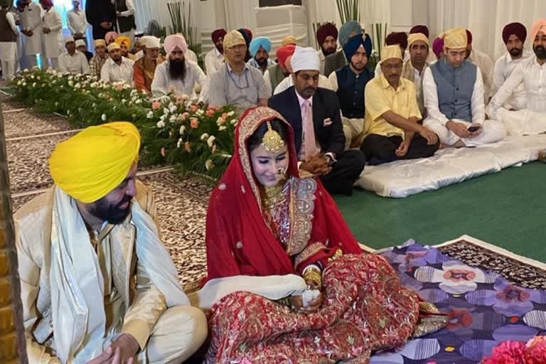 bhagwant mann marriage