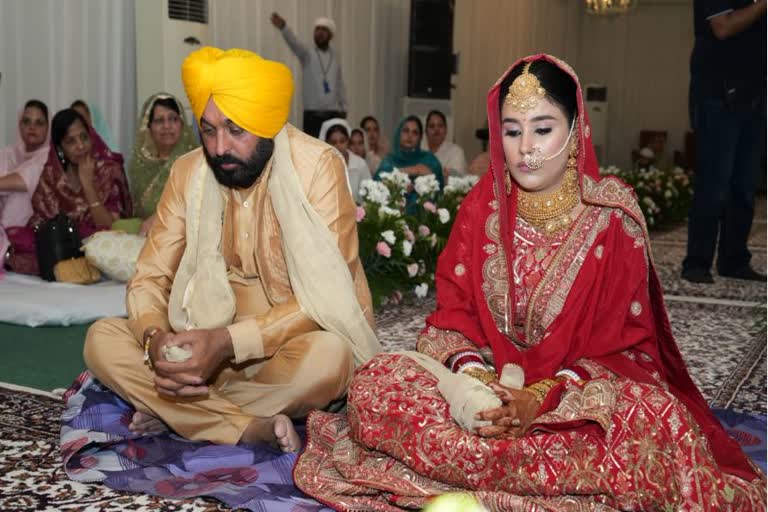 bhagwant mann wedding