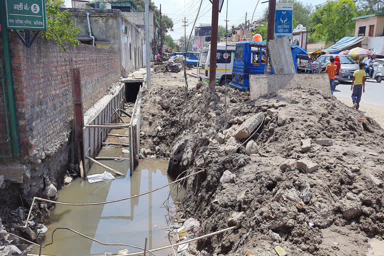 rishikesh drain construction