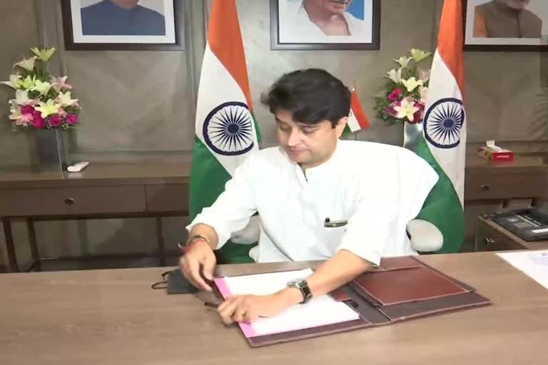 Jyotiraditya Scindia takes over additional charge of Ministry of Steel