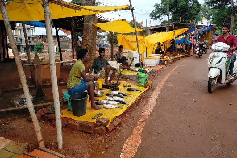 Fish Mutton Market in Jashpur