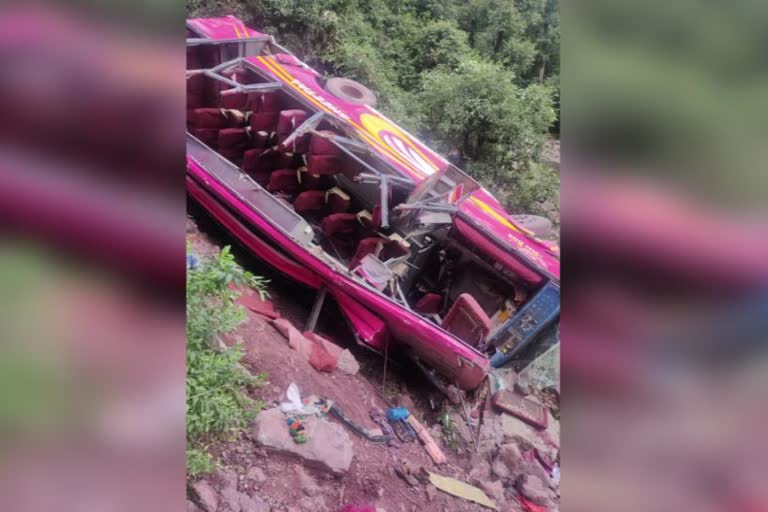 Etv Bharatbus-accident-in-udhampur-several-feared-dead