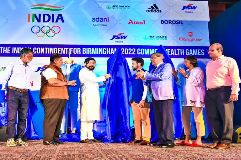 Anurag Thakur reviews  Commonwealth Games  India's preparedness for Commonwealth Games  अनुराग ठाकुर  राष्ट्रमंडल गेम्स 2022  मिशन ओलंपिक सेल  खिलाड़ियों की मदद  भारतीय एथलीट  Mission Olympic Cell  Helping Athletes  Indian Athletes