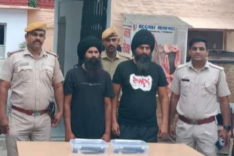 Criminals of Punjab Caught in Chittorgarh