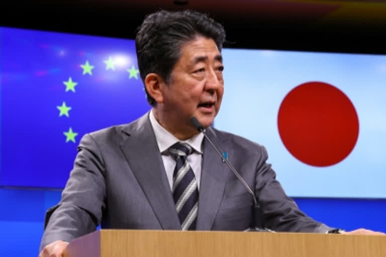 Japan former Prime Minister Shinzo Abe