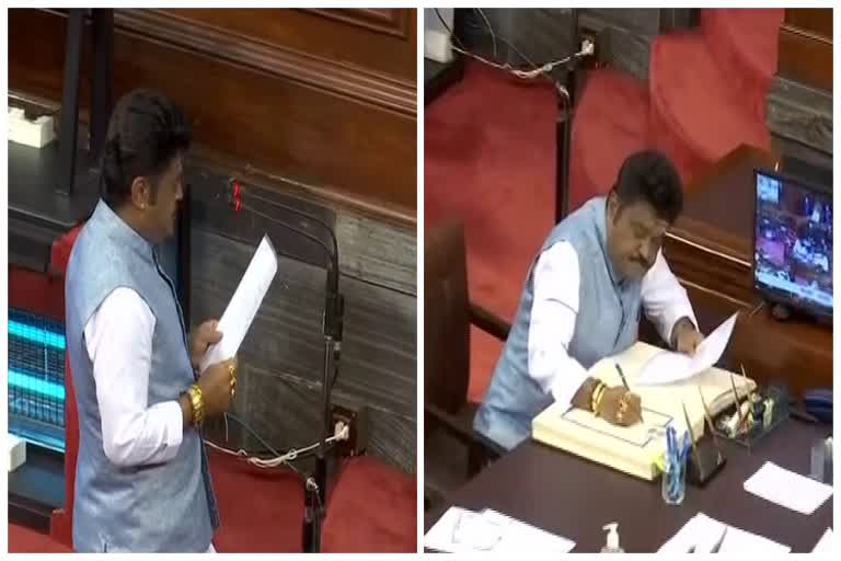 BJP Jaggesh takes oath