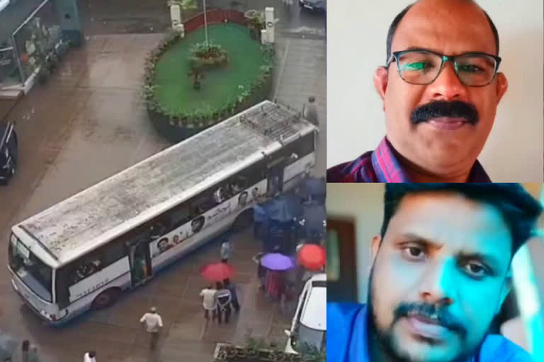 KSRTC employees save life of traveler  യത്രക്കാരനായി ദേഹാസ്വാസ്ഥ്യം  രക്ഷകരായി കെഎസ്ആർടിസി ജീവനക്കാര്‍