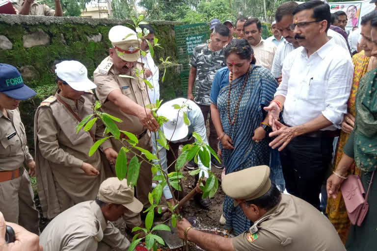 Ritu Khanduri Inaugurated the city forest