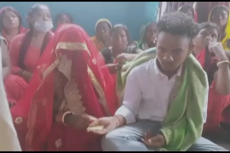 Son married in temple by keeping mother dead body