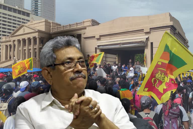 Sri Lanka President Gotabaya Rajapaksa left official resident after massive protest emerge