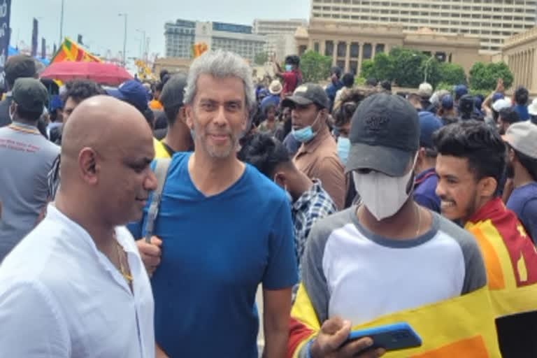 Sri Lanka crisis: Jayasuriya joins anti-govt protest; Sangakkara, Jayawardene also lend support