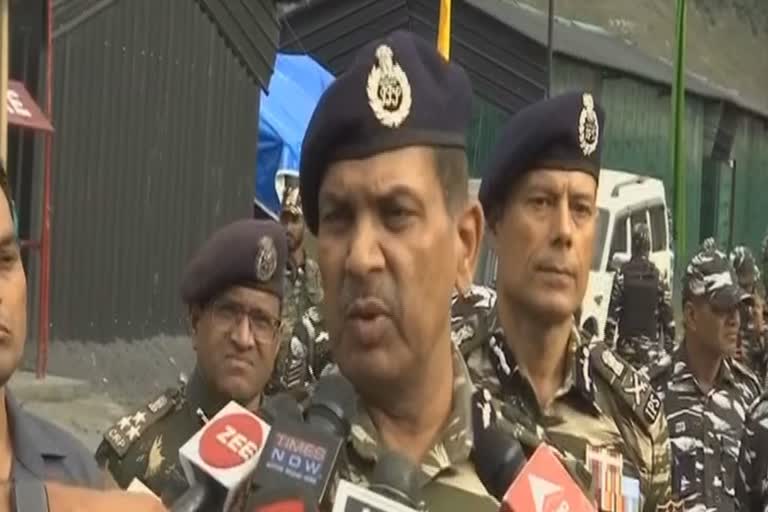 41 missing, rescue work on,Amarnath yatra to resume soon, says CRPF DG