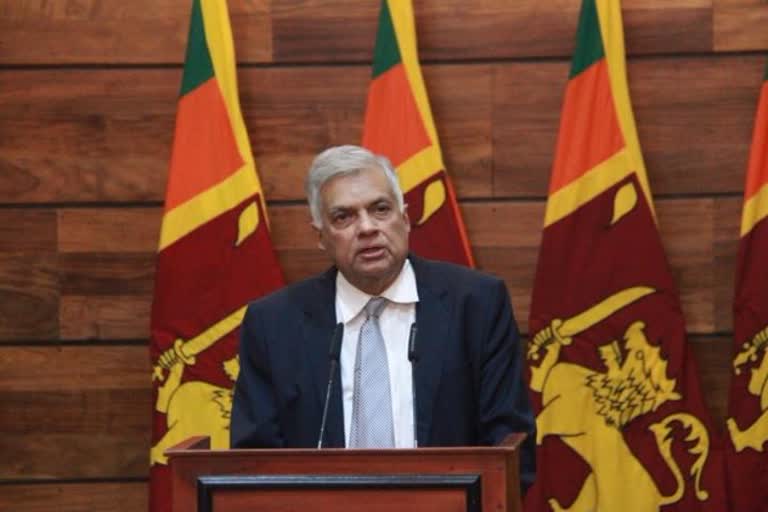 Lankan Prime Minister announces resignation  രാജി പ്രഖ്യാപിച്ച് ശ്രീലങ്കന്‍ പ്രധാനമന്ത്രി  ശ്രീലങ്കയില്‍ സർക്കാർ വിരുദ്ധ പ്രക്ഷോഭം  പ്രധാനമന്ത്രി പദം ഒഴിയുമെന്ന് പ്രഖ്യാപിച്ച് റനിൽ വിക്രമസിംഗെ  PM Ranil Wickremesinghe resigns to make way for all party government