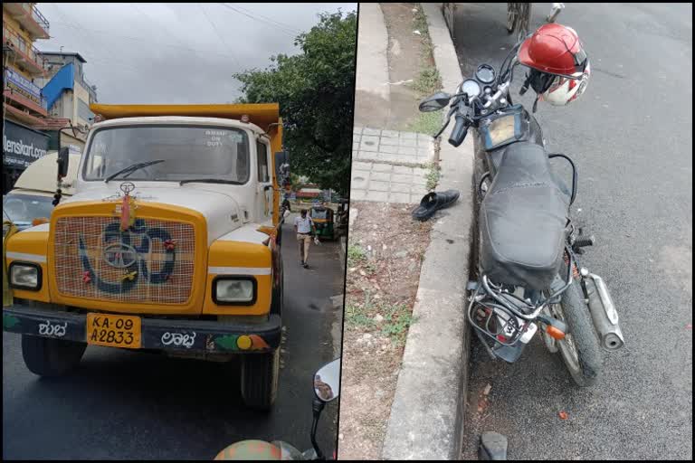 BBMP Tipper accident woman died in Bengaluru