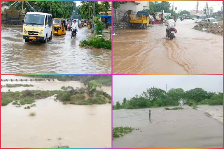 Heavy rains in Telangana