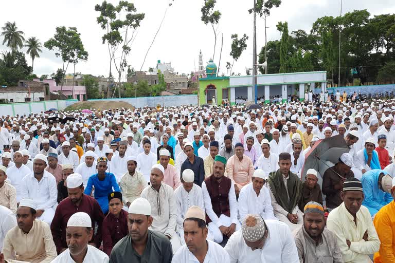 مغربی بنگال کے تمام اضلاع میں نماز عیدالاضحیٰ ادا کی گئی