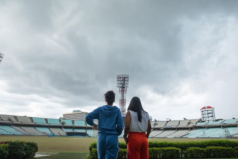 taapsee pannu at Eden Gardens