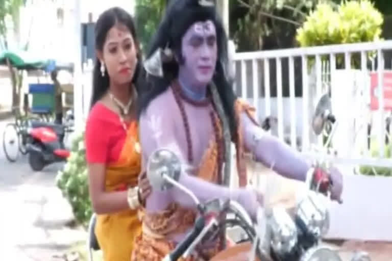 Assam Man Dresses Up As Lord Shiva In Street Play On Price Rise, arrested