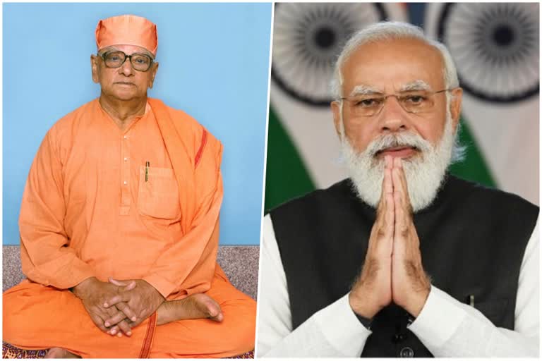 Modi pays tribute to Swami Atmasthananda
