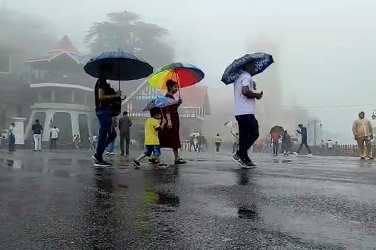 Tourists reached Shimla