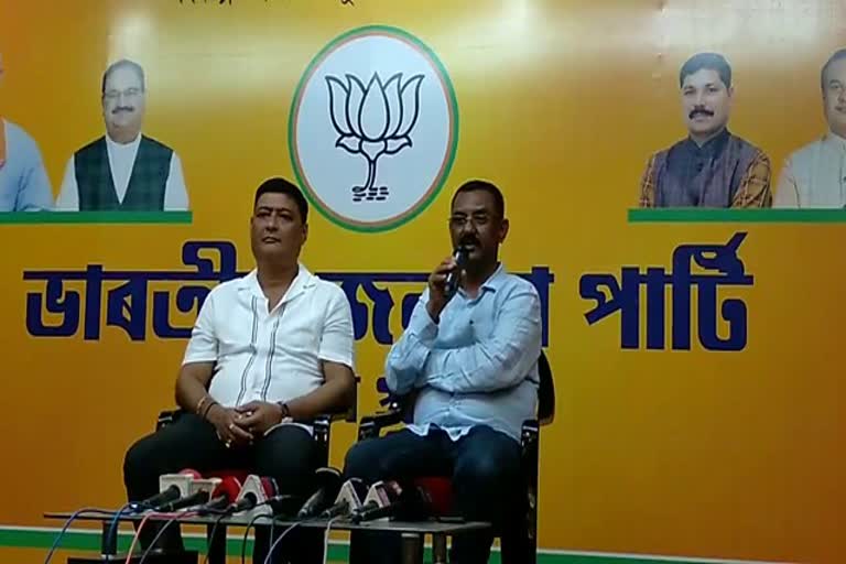 BJP spokesperson Ranjib Kumar Sharma