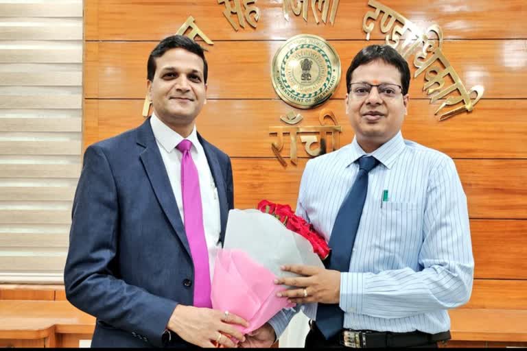 Ranchi new DC Rahul Kumar Sinha takes charge