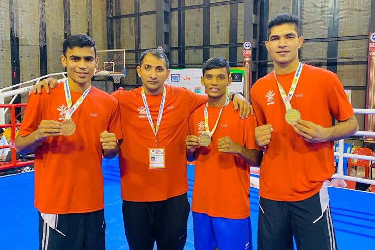 Bhiwani boxer won gold medal