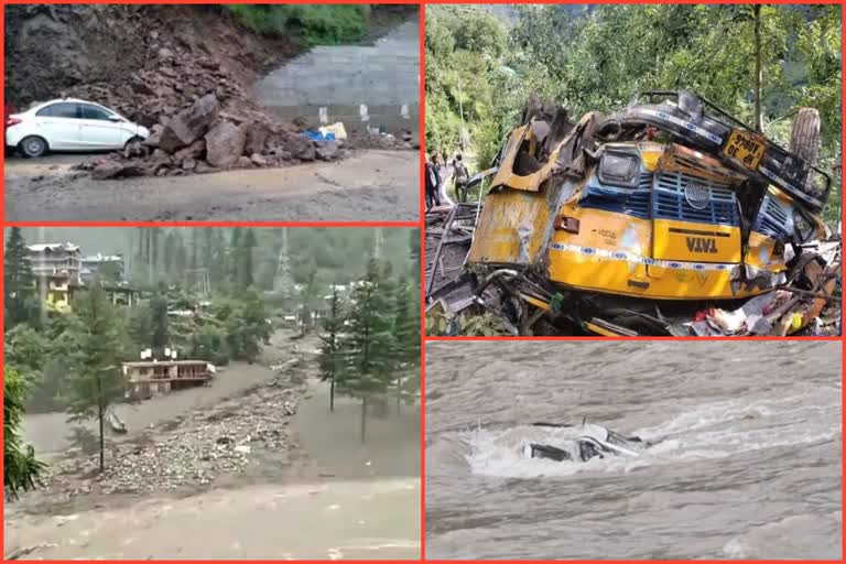 116 crores loss in the monsoon season in Himachal