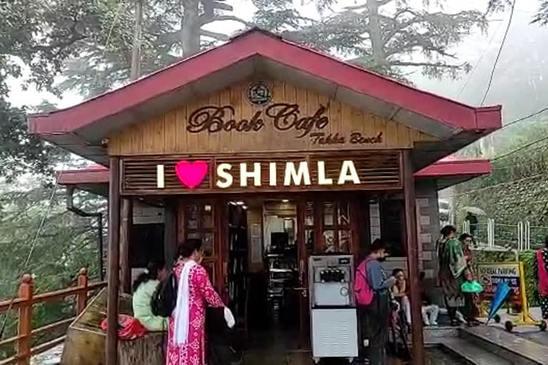 Book cafe again opened in shimla