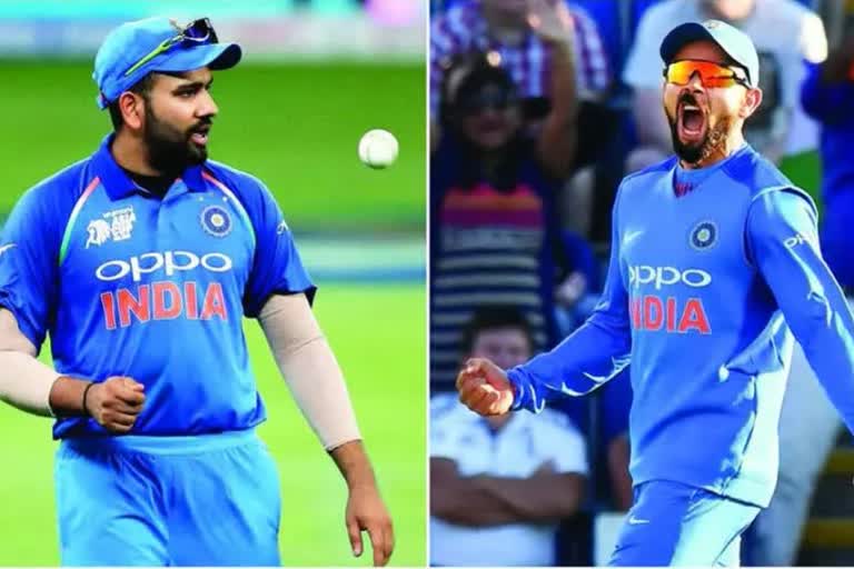 Indian captain Rohit Sharma supported out-of-form Virat Kohli