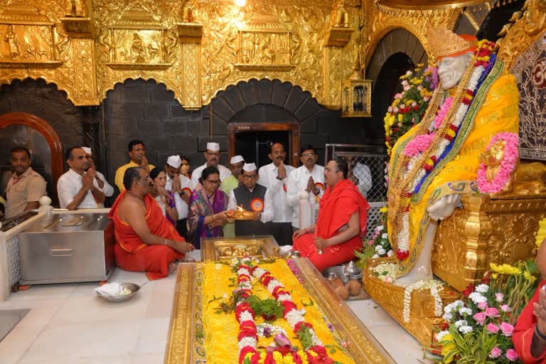 Gurupurnima celebrations in Shirdi started in a devotional atmosphere