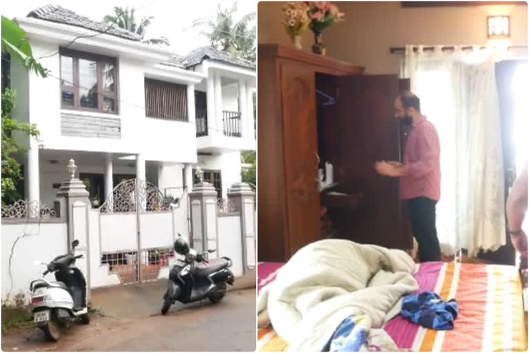 home robbery  kannur  thalassery  മോഷണം  കണ്ണൂര്‍  തലശ്ശേരി  അയ്യലത്ത് സ്‌കൂള്‍